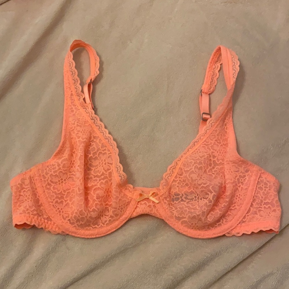Aerie light support bra - 34b - Peach color